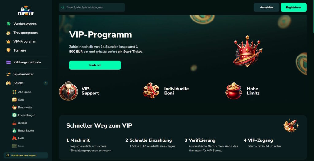 trip2vip VIP Programm