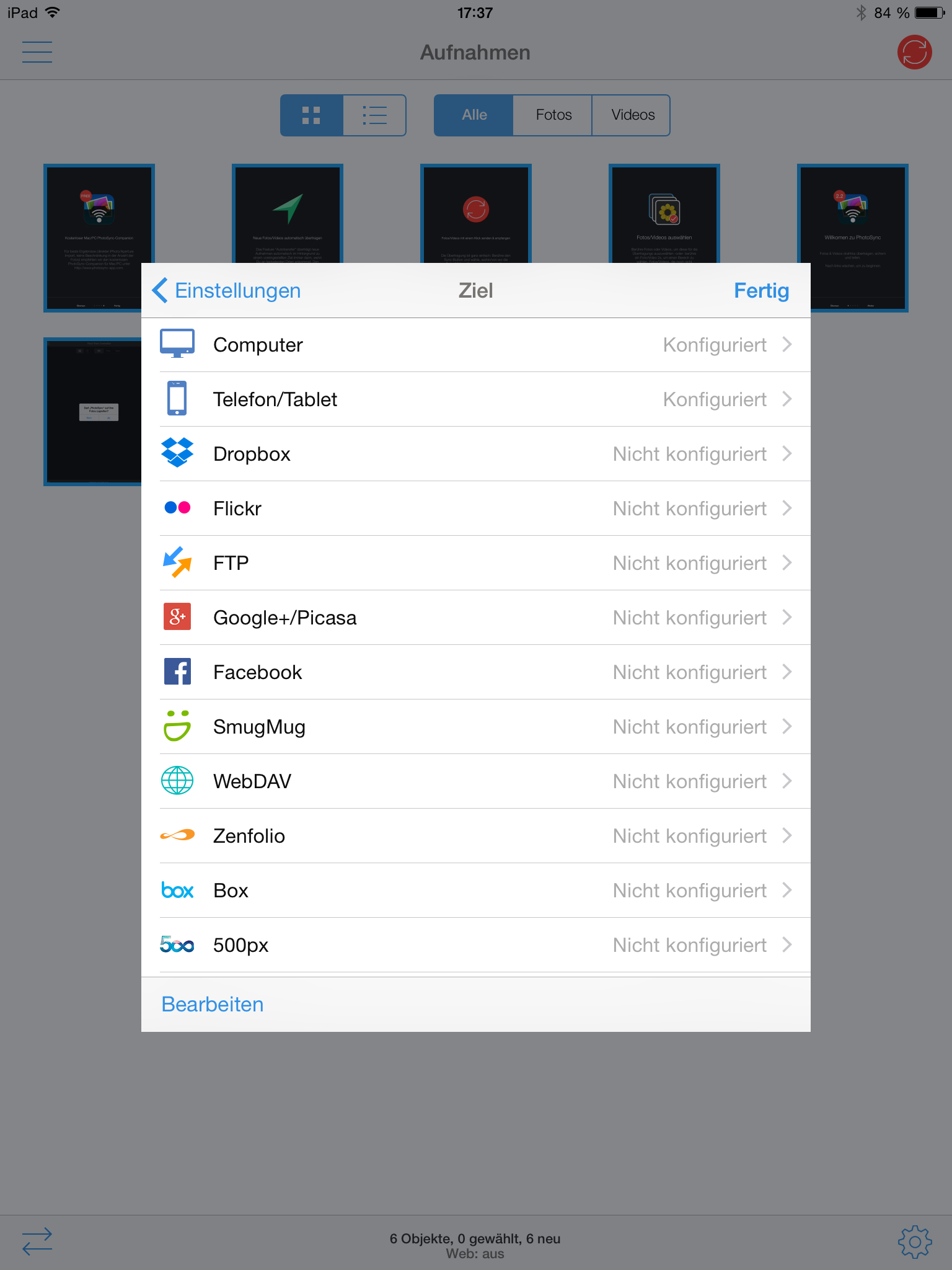iOS (iPhone + iPad) - Bilder ohne iTunes per WLAN syncronisieren 3