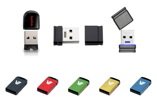 Micro- Mini- Nano- USB Sticks im Test 1