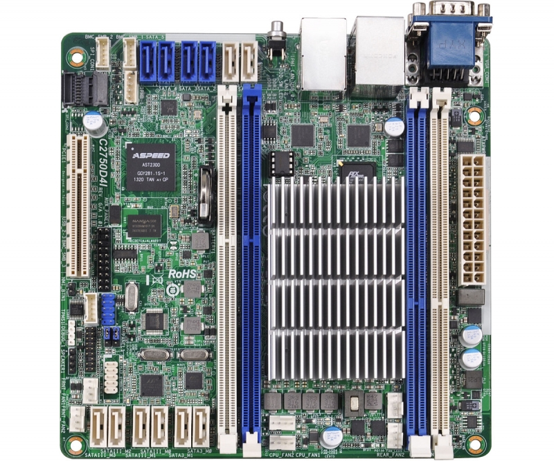 ASRock Rack C2750D4I Test - Mini-ITX mit 12x SATA und 8-Kern CPU 3